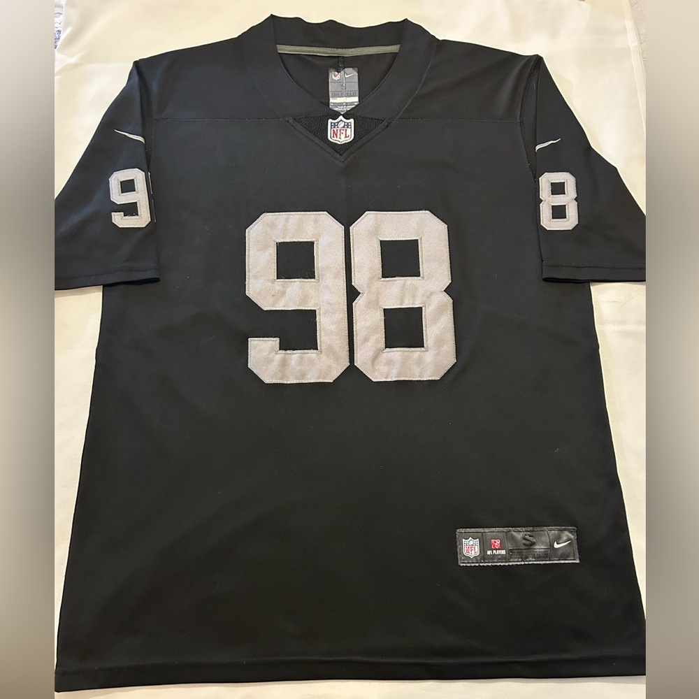 Authentic Nike NFL Maxx Crosby Jersey